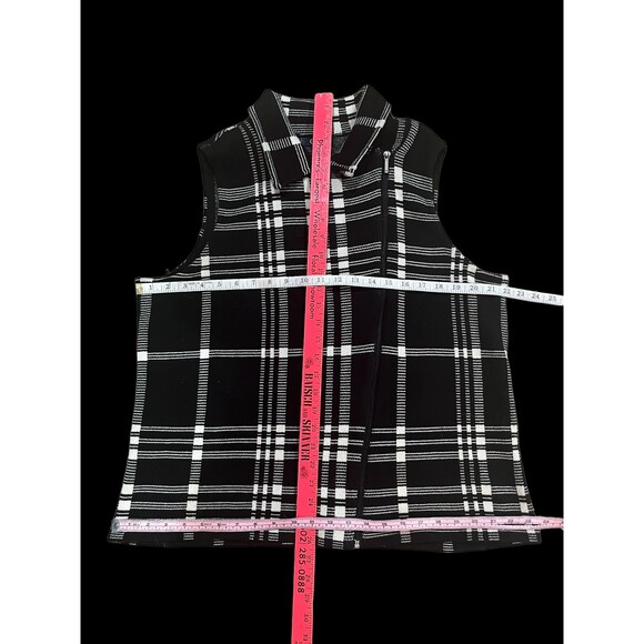 Chaps Zippered Sweater Vest Size OX/G - Picture 5 of 5